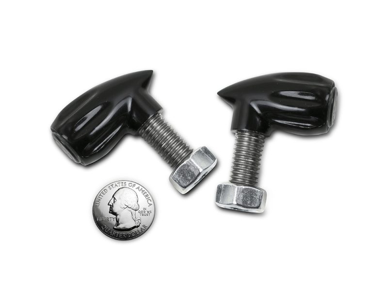 Rear Neowise Grooved Bullet Run/Brake/Turn Signals - Black Black motorcycle bar end weights for Revelry Motorcycles bikes.