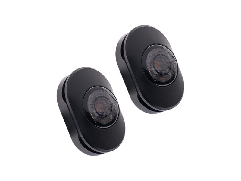 Sleek Run/Turn/Brake LED Lights. Smoked Lens & Black Housing. Fits Street Glide 2006-2023 Wireless motorcycle turn signals with LED indicators for Revelry Cycles bikes in Australia.