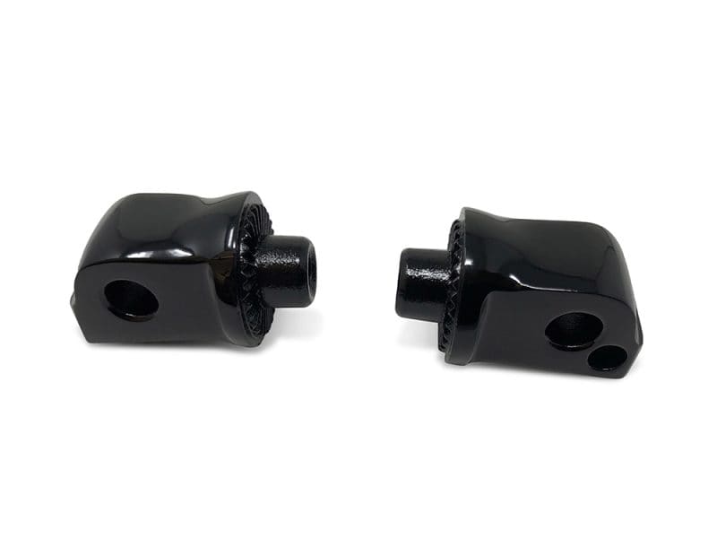Black motorcycle swingarm pivot bearings for Revelry Motorcycles.