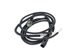 Flexible motorcycle wiring harness with connectors for Revelry Motorcycles.