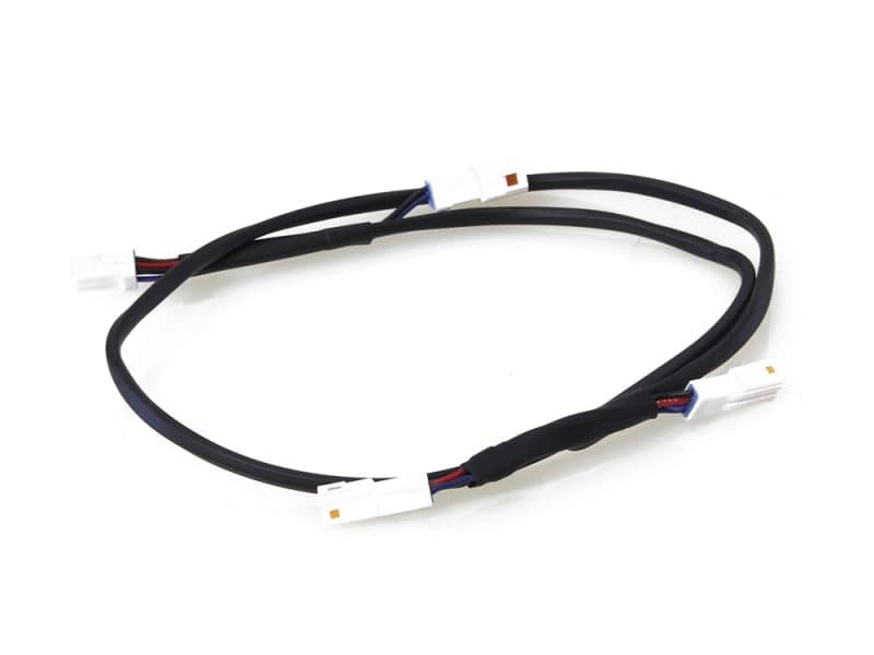 Plug & Play Rear Turn Signal Harness. Fits Sportster S 2021up with KM-K68499 Turn Signals. High-quality motorcycle wiring harness for Revelry Motorcycles, universal fit, durable and reliable.