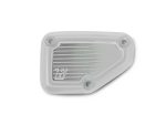 Bright white motorcycle side marker light with a sleek, modern design.