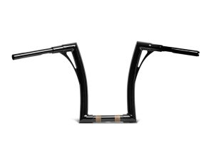 17in. x 1-1/2in. Flowbar Extra Tall Ape - Gloss Black.