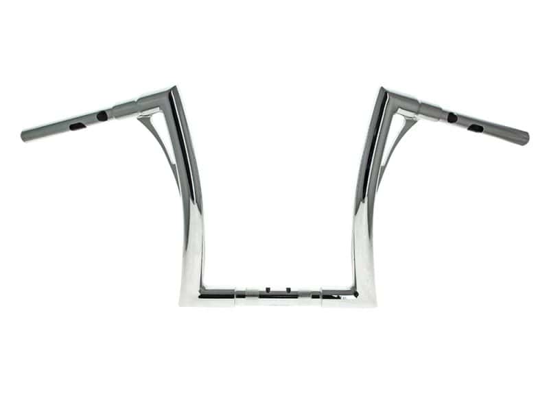 15in. x 1-1/2in. Flowbar Tall Ape - Chrome. Fits CVO Road Glide 2023up & Road Glide 2024up. High-quality motorcycle handlebars for Revelry Motorcycles, crafted for superior riding experience.