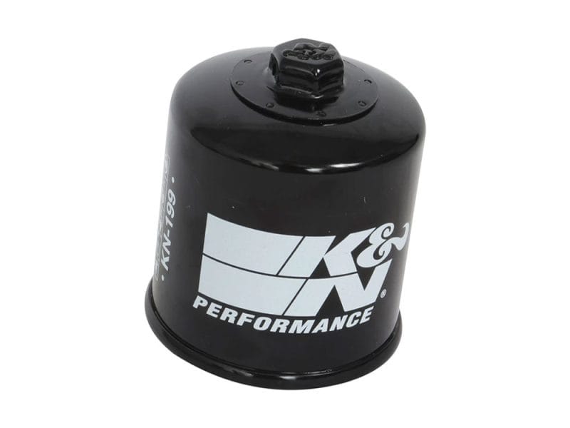 Oil Filter - Black. Indian Scout 2015up High-performance motorcycle oil filter by K&N for Revelry Motorcycles. Durable and reliable engine protection.