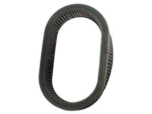 High-performance motorcycle air filter for Revelry Motorcycles.