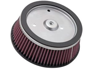 High-performance motorcycle air filter for Revelry Motorcycles applications.