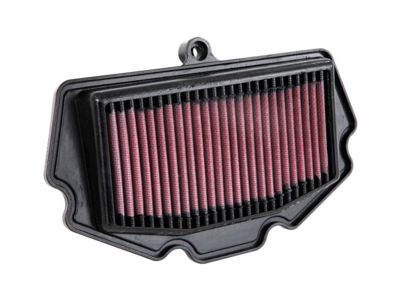 High-performance motorcycle air filter for Revelry Motorcycles, durable and efficient.