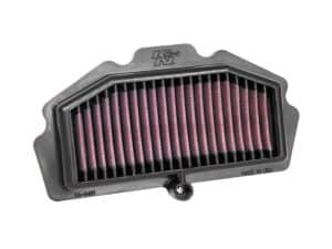 High-performance motorcycle air filter for Revelry Motorcycles, durable and efficient air intake.