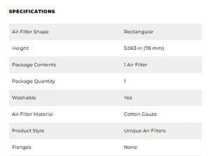 Revelry Motorcycles custom air filter for enhanced engine performance and airflow.