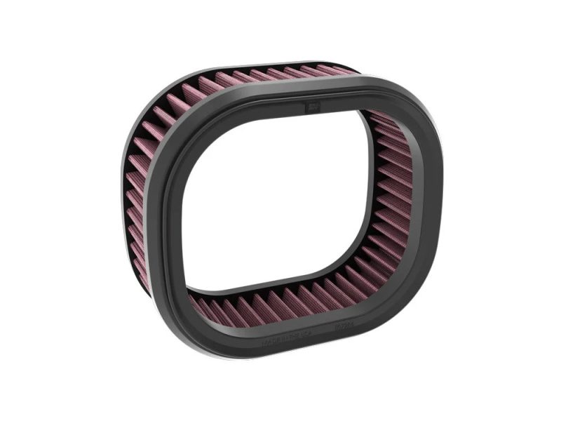 High-performance motorcycle air filter for Revelry Motorcycles, durable and engine-efficient.