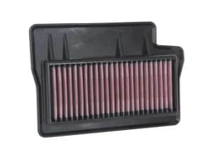 Air filter for motorcycle - high-performance intake filter for Revelry Motorcycles.