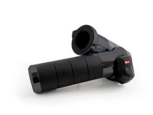 Heated Titan-X Handgrips - Black. Fits Big Twin 2008-2024 with Throttle-by-Wire