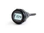 High-performance motorcycle digital thermometer with backlit display for Revelry Motorcycles riders.