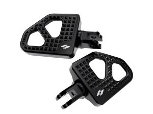 Lightweight bicycle platform pedals for Revelry Motorcycles, durable aluminium construction.