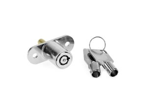 Locking motorcycle fuel cap with keys, high-quality security for motorcycles.