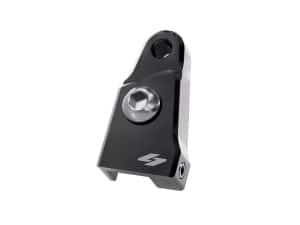 Lightweight motorcycle chain tensioner suitable for custom bikes and motorcycle maintenance.