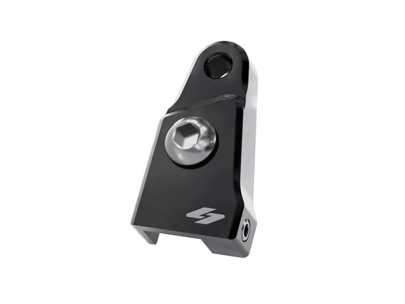 EZ-Shift - Black Anodized. Fits Twin Cam 1999-2017 Lightweight motorcycle chain tensioner suitable for custom bikes and motorcycle maintenance.