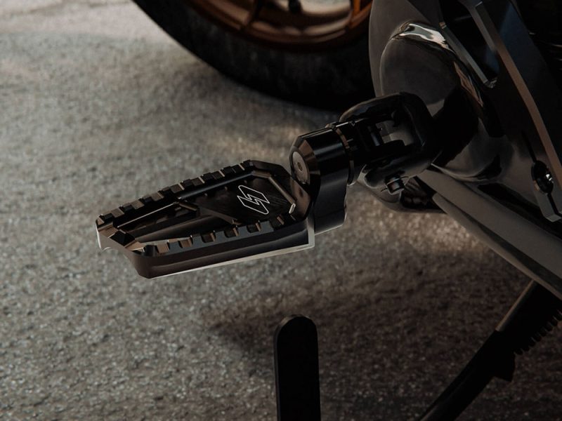 Footpeg for motorcycles - Revelry Motorcycles Australia.