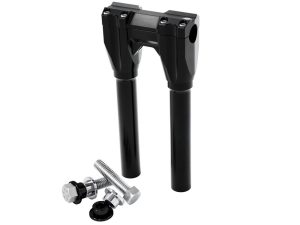 High-performance motorcycle suspension fork with mounting hardware for Revelry Motorcycles enthusiasts.