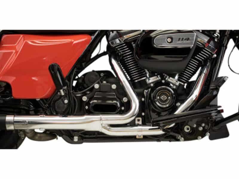 High-performance Harley-Davidson engine with chrome details for motorcycle enthusiasts.