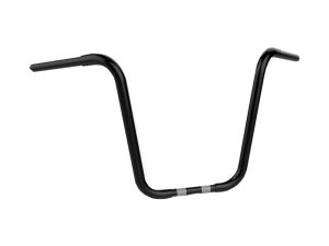 16in. x 1-1/4in. Fat Ape Hanger Handlebar - Gloss Black.