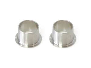 Aluminium motorcycle fork spacers for Revelry Motorcycles in Australia.