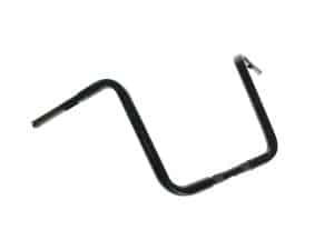 14-1/2in. x 1-1/4in. Ape Hanger Handlebar - Gloss Black
