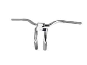 11in. x 1-1/4in. Pullback Kage Fighter Handlebar - Chrome.