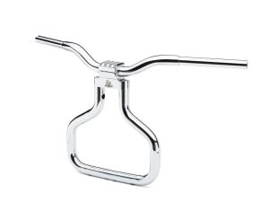 14in. x 1-1/4in. Straight Kage Fighter Handlebar - Chrome. Fits Road Glide 2015-2023