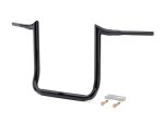 Full Black Motorcycle Handlebars with Mounting Hardware for Revelry Motorcycles.
