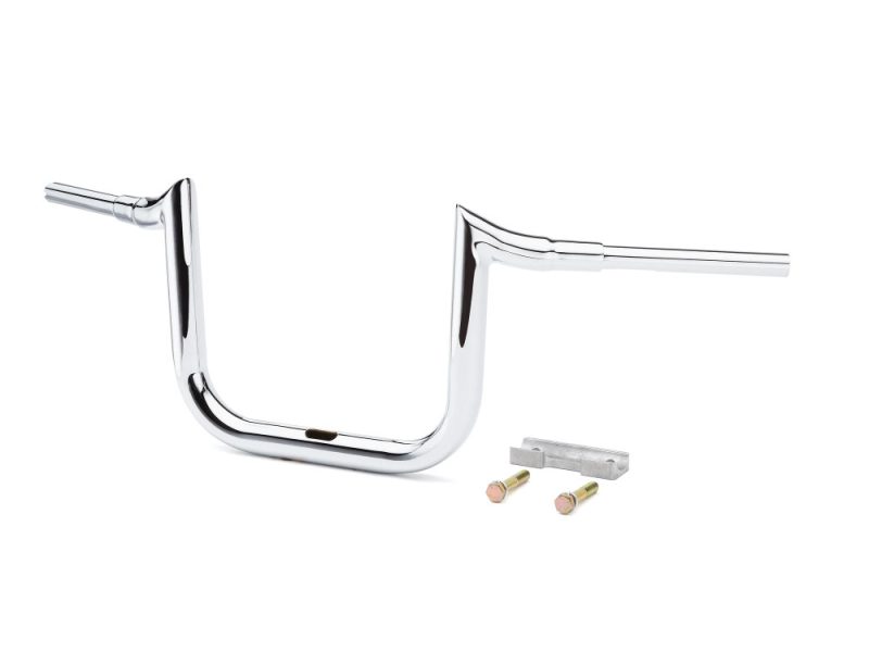 10in. x 1-1/2in. Grande Prime Ape Handlebar - Chrome. Fits Road Glide 2015-2023 & Road King Special 2017up