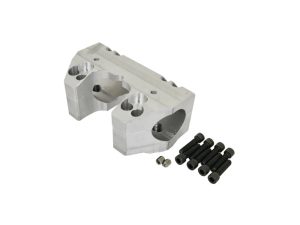 Aluminium motorcycle mount bracket for Revelry Motorcycles parts, black screws included.