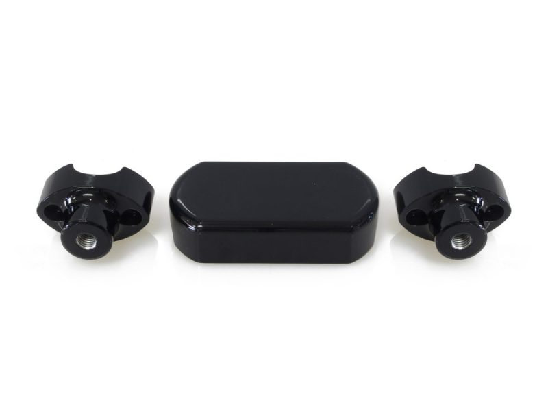 Black motorcycle accessories kit for Revelry Motorcycles.