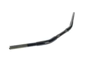 1-1/4in. Flat Dragster Handlebar - Gloss Black