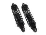 High-performance motorcycle shock absorbers for Revelry Cycles' custom bikes.