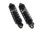 High-performance motorcycle shock absorbers for Revelry Motorcycles.