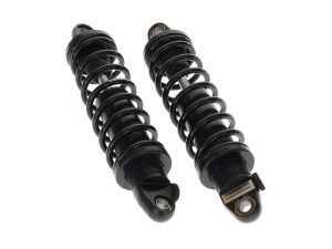 High-performance motorcycle shock absorbers for Revelry Motorcycles.