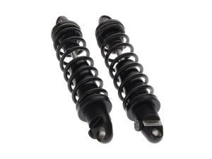 Heavy-duty motorcycle shock absorbers for Revelry Motorcycles.