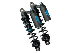 High-performance motorcycle suspension forks for enhanced ride stability and handling.