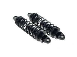 High-performance motorcycle shock absorbers for Revelry Motorcycles, Australian bike enthusiasts.