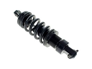 High-performance motorcycle shock absorber for enhanced ride quality and stability.