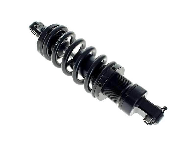 High-performance motorcycle shock absorber for enhanced ride quality and stability.