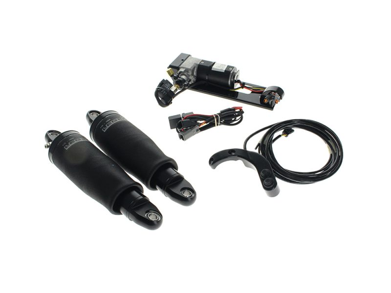 High-performance motorcycle shock absorbers and electronic suspension components for Revelry Motorcycles enthusiasts.