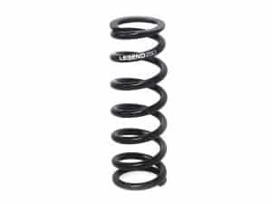 High-performance motorcycle suspension coil spring for Revelry Motorcycles.