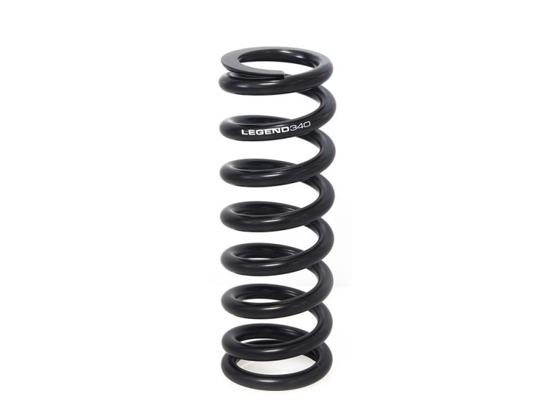 Honda CRF110F Performance Rear Spring - Heavy Duty. Fits CRF110F 2019up. Heavy-duty motorcycle suspension coil spring for Revelry Motorcycles.