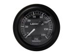 Fairing Gauge - Black Illuminated. Fits Touring 1999-2013