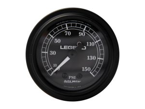 Fairing Gauge - Black Illuminated. Fits Touring 1999-2013
