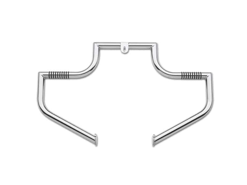 High-performance motorcycle handlebar, chrome finish for durability and style.