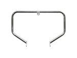 Chrome motorcycle handlebar guard for Revelry Motorcycles, Australian bike accessories.